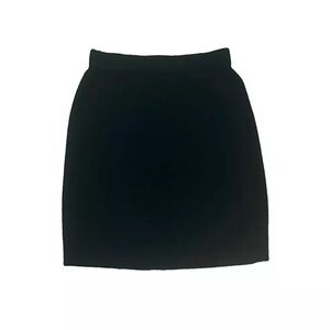 St. John Collection by Marie Gray Black Stretch Pencil Skirt Size 6